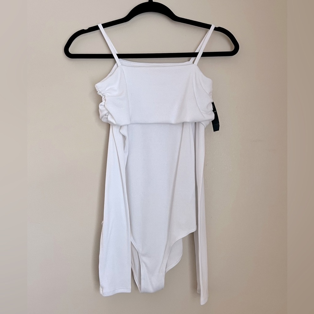 Abercrombie Kids White Bodysuit NWT Size 13-14‎